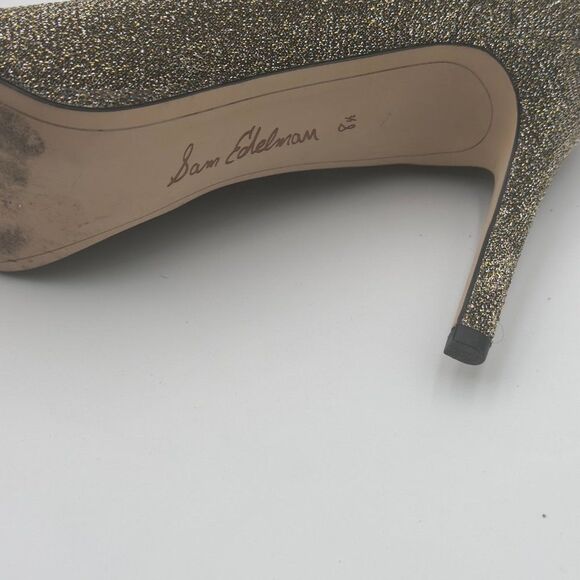 Sam Edelman Women's Olson Fashion Boot in shimmering gold Chic/Comfort size 8M. - Picture 10 of 11